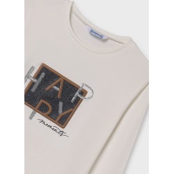 Camiseta "happy" chica mayoral