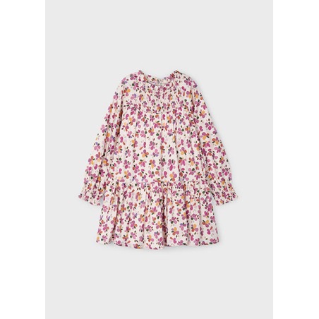 Vestido vielle estampado flores niña mayoral