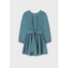 Vestido plisado crepe chica mayoral