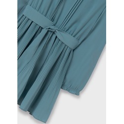 Vestido plisado crepe chica mayoral