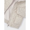 Chaquetón acolchado flores niña mayoral