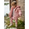 Chaquetón reversible bebe niña mayoral
