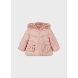 Chaquetón reversible bebe niña mayoral