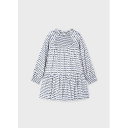 Vestido viella estampado niña mayoral