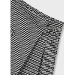 Falda pantalón pata gallo chica mayoral