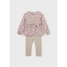 Conjunto punto jacquard bebe niña mayoral