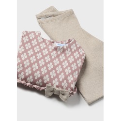 Conjunto punto jacquard bebe niña mayoral