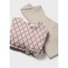 Conjunto punto jacquard bebe niña mayoral