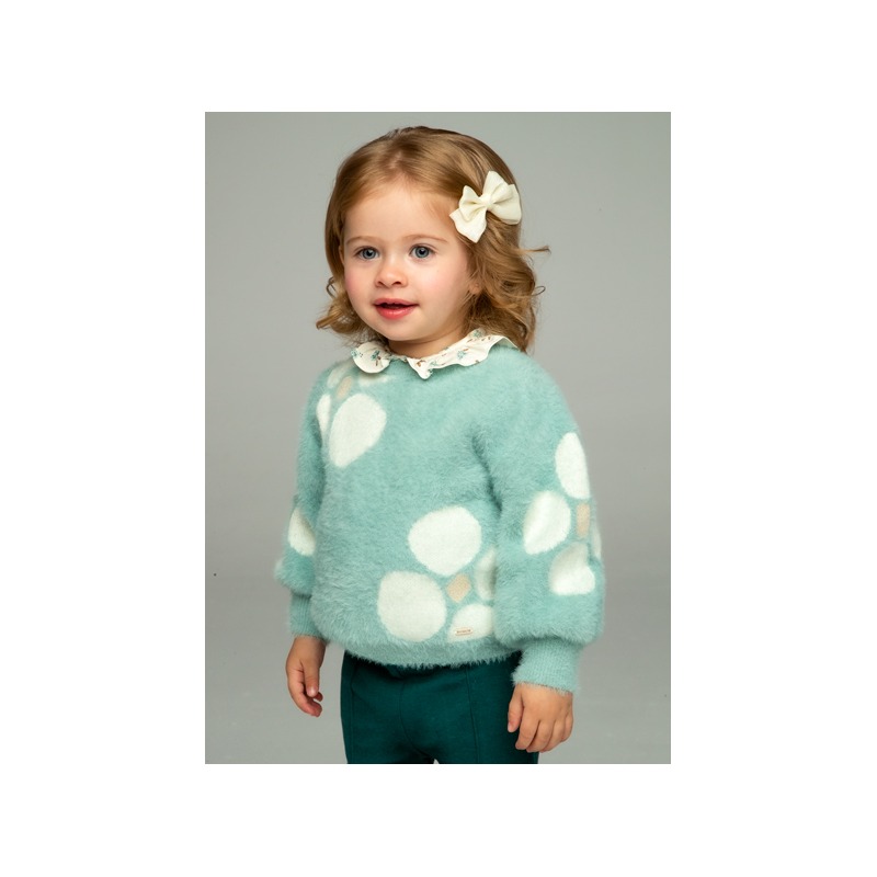 Jersey flores jacquard bebé niña mayoral