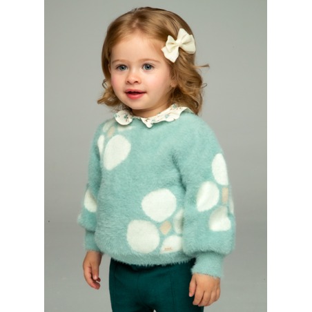 Jersey flores jacquard bebé niña mayoral