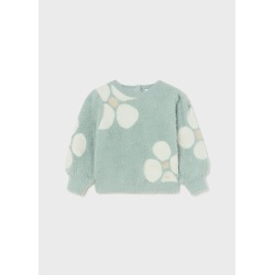 Jersey flores jacquard bebé niña mayoral