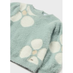 Jersey flores jacquard bebé niña mayoral