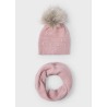 Conjunto gorro bufanda pelo niña mayoral