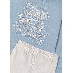 Conjunto leggings antelina niña mayoral