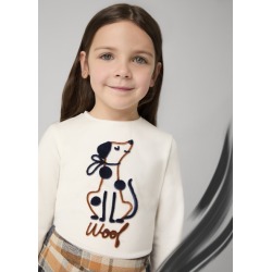 Camiseta perro niña mayoral