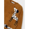 Jersey intarsia perritos niña mayoral