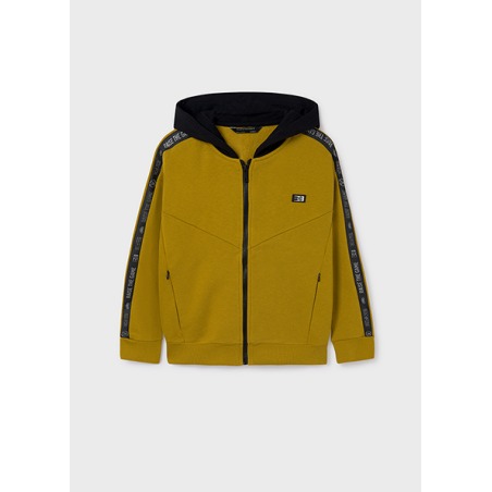 Sudadera con cremallera y bolsillos chico mayoral