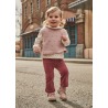 Conjunto pantalon con chaleco bebe niña mayoral