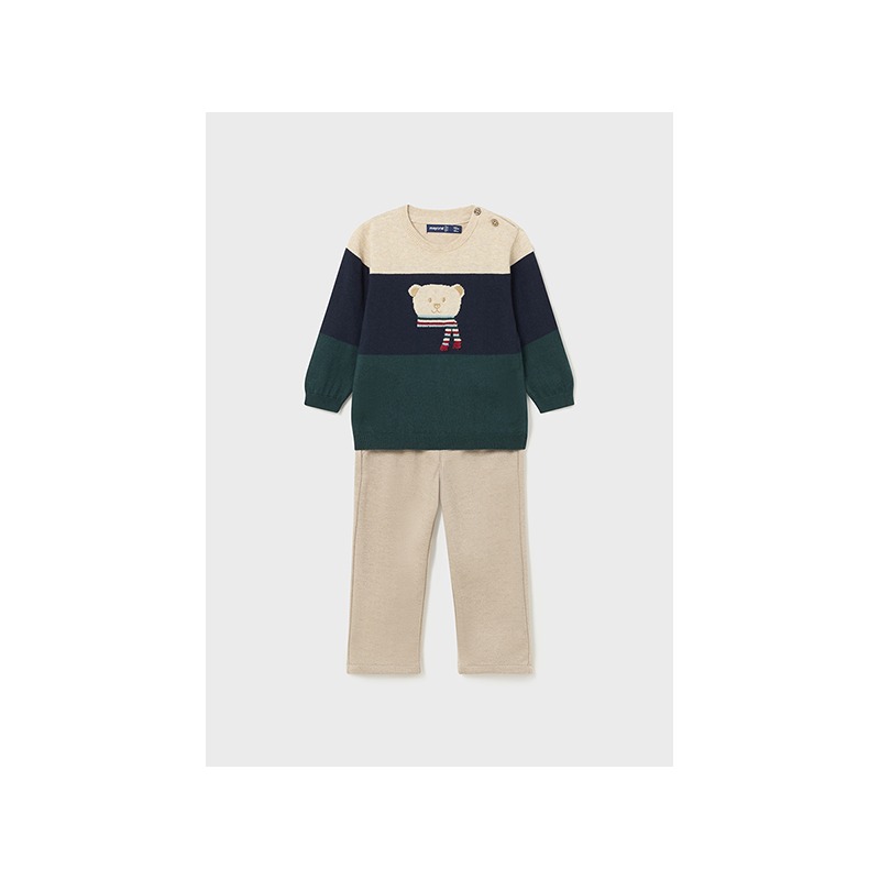 Conjunto pantalon y jersey bebe niño mayoral