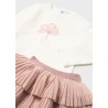 Conjunto falda 3 piezas bebé niña mayoral