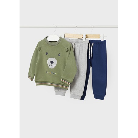 Chándal 2 pantalones oso bebé niño mayoral
