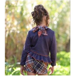 Conjunto short niña pingüino Vera