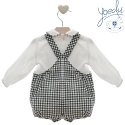 Conjunto peto bebe "Familia Grafito" Yoedu