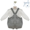 Conjunto peto bebe "Familia Grafito" Yoedu
