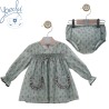 Vestido bebe con braguita "Familia Grafito" Yoedu
