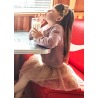 Conjunto falda tul y sudadera niña mayoral