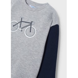 Camiseta bicicleta bordada niño mayoral