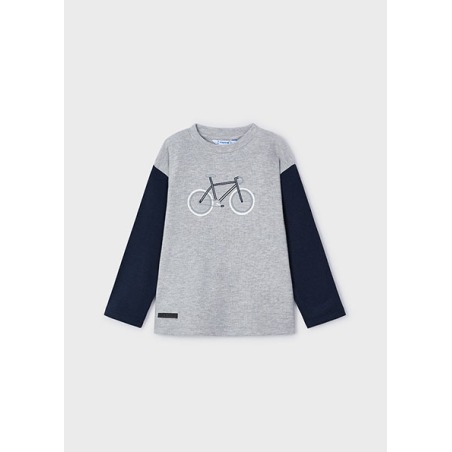 Camiseta bicicleta bordada niño mayoral