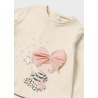 Camiseta aplique bebé niña mayoral