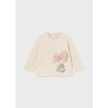 Camiseta aplique bebé niña mayoral