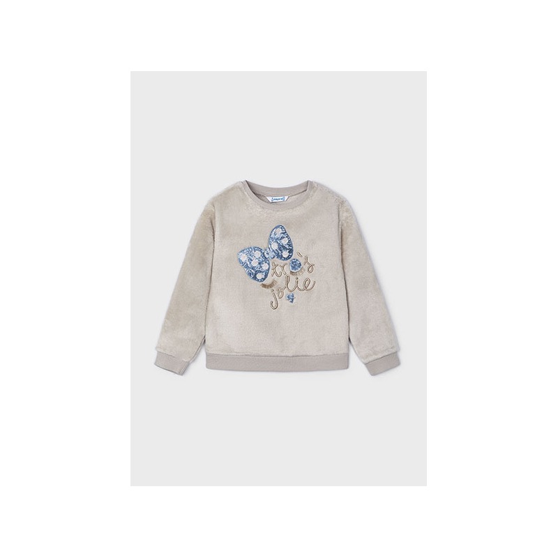 Sudadera pelo niña mayoral