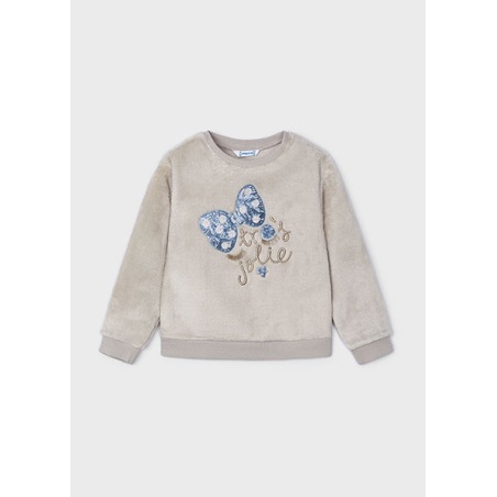 Sudadera pelo niña mayoral