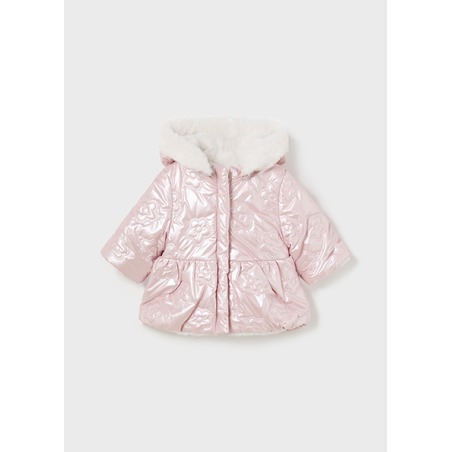 Chaquetón reversible bebe niña mayoral