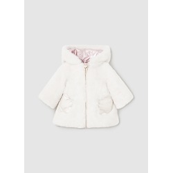Chaquetón reversible bebe niña mayoral