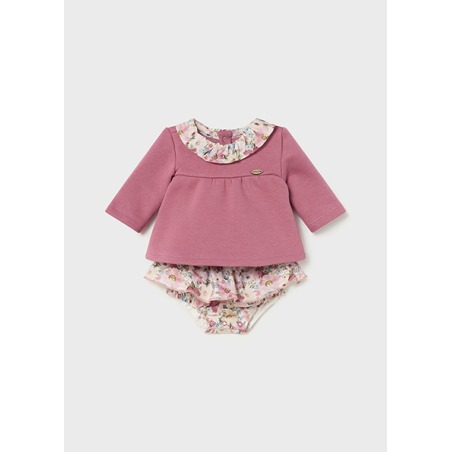 Conjunto ranita y sudadera bebe niña mayoral