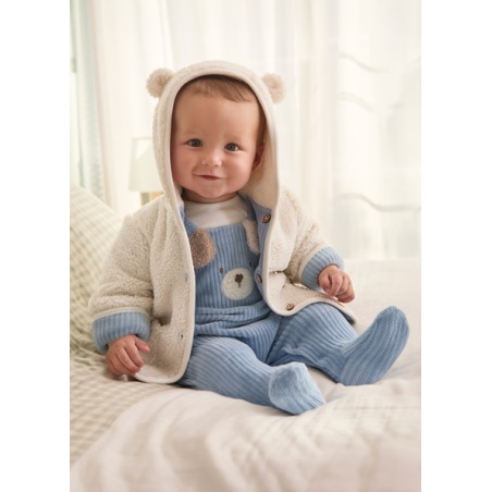 Abrigo reversible borrego bebe mayoral