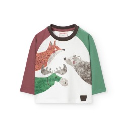 Camiseta estampada con...