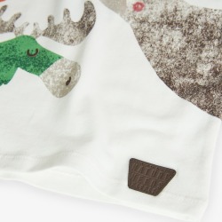 Camiseta estampada con animales niño Boboli