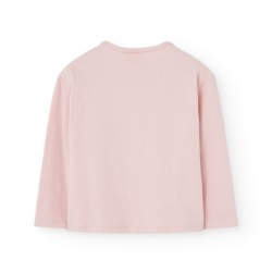 Camiseta de punto flores niña boboli