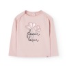 Camiseta de punto flores niña boboli