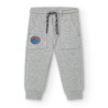 Pantalón felpa con puño niño Boboli