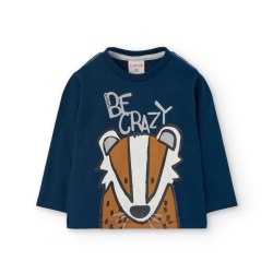 Camiseta estampada animal...