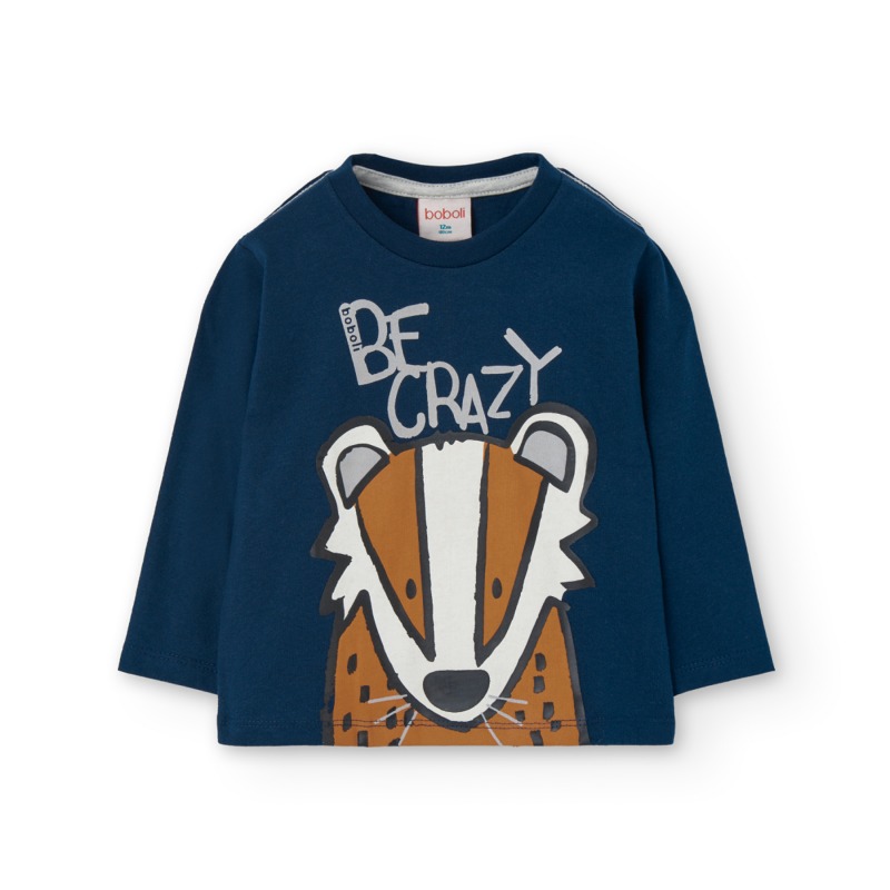 Camiseta estampada animal niño Boboli