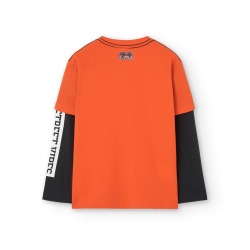 Camiseta doble manga niño Boboli
