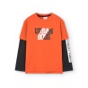 Camiseta doble manga niño Boboli