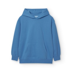 Sudadera básica de felpa...